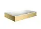 AXOR-HG-AXOR-Suite-Waschbecken-Badewannen-Aufsatzwaschtisch-600-400-ohne-Hahnloch-und-Ueberlauf-Brushed-Brass-42004950 gallery number 1